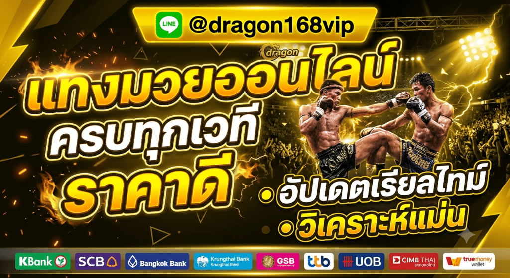 Muayone เว็บแทงมวยออนไลน์ ดูมวยสด วิเคราะห์ราคาเรียลไทม์ ระบบเสถียร ฝากถอนออโต้ เล่นง่ายผ่านมือถือ