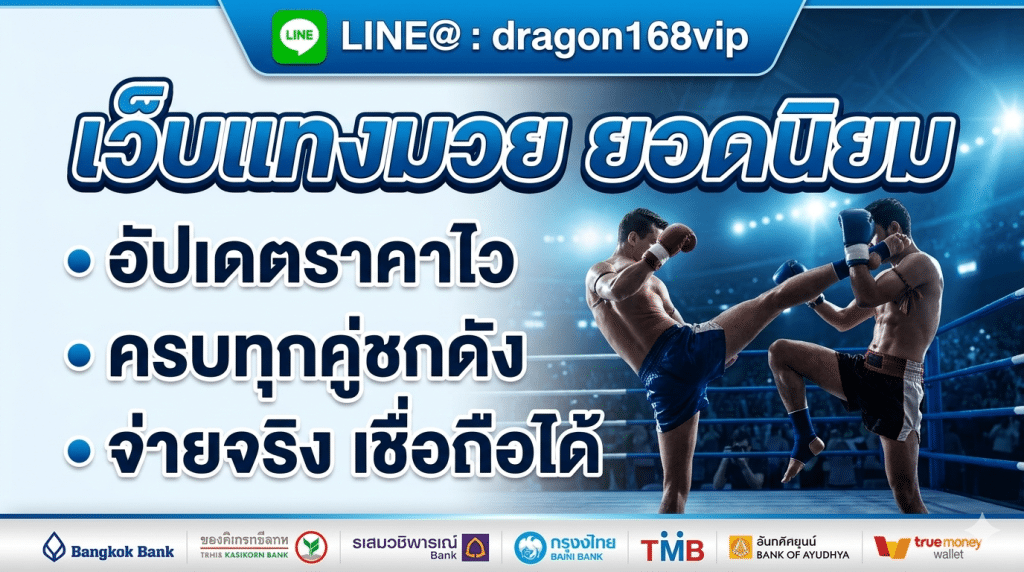 MUAYONE เว็บแทงมวยออนไลน์ครบวงจร อัปเดตราคาไว ลุ้นทุกคู่ชก จ่ายจริง เชื่อถือได้